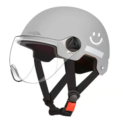 Premium Protective Helmet with Goggles – 3C Certified