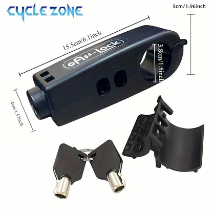Heavy-Duty Anti-Theft Lock for Electric Scooters, Brake Handlebar Security Lock