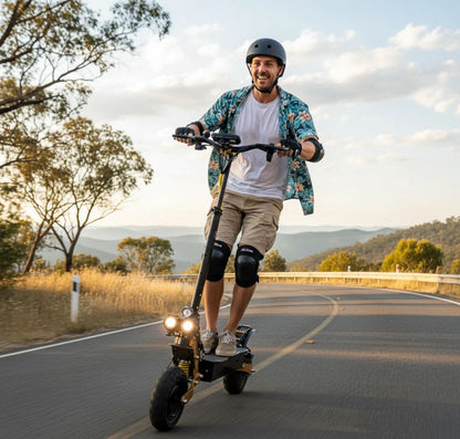 High-Performance 4000W Dual-Motor Electric Scooter