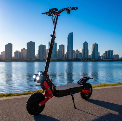 High-Performance 4000W Dual-Motor Electric Scooter