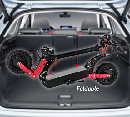 High-Performance 4000W Dual-Motor Electric Scooter