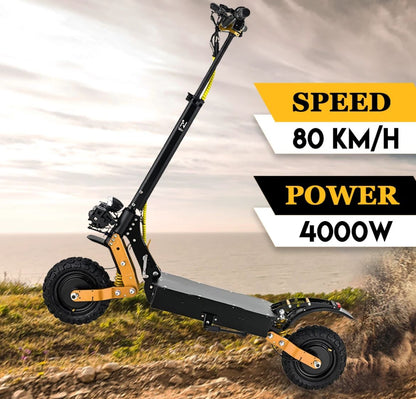 High-Performance 4000W Dual-Motor Electric Scooter
