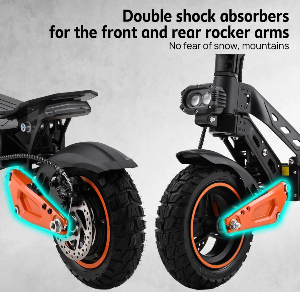 3000W Volt Electric Scooter - High-Performance Adults Only