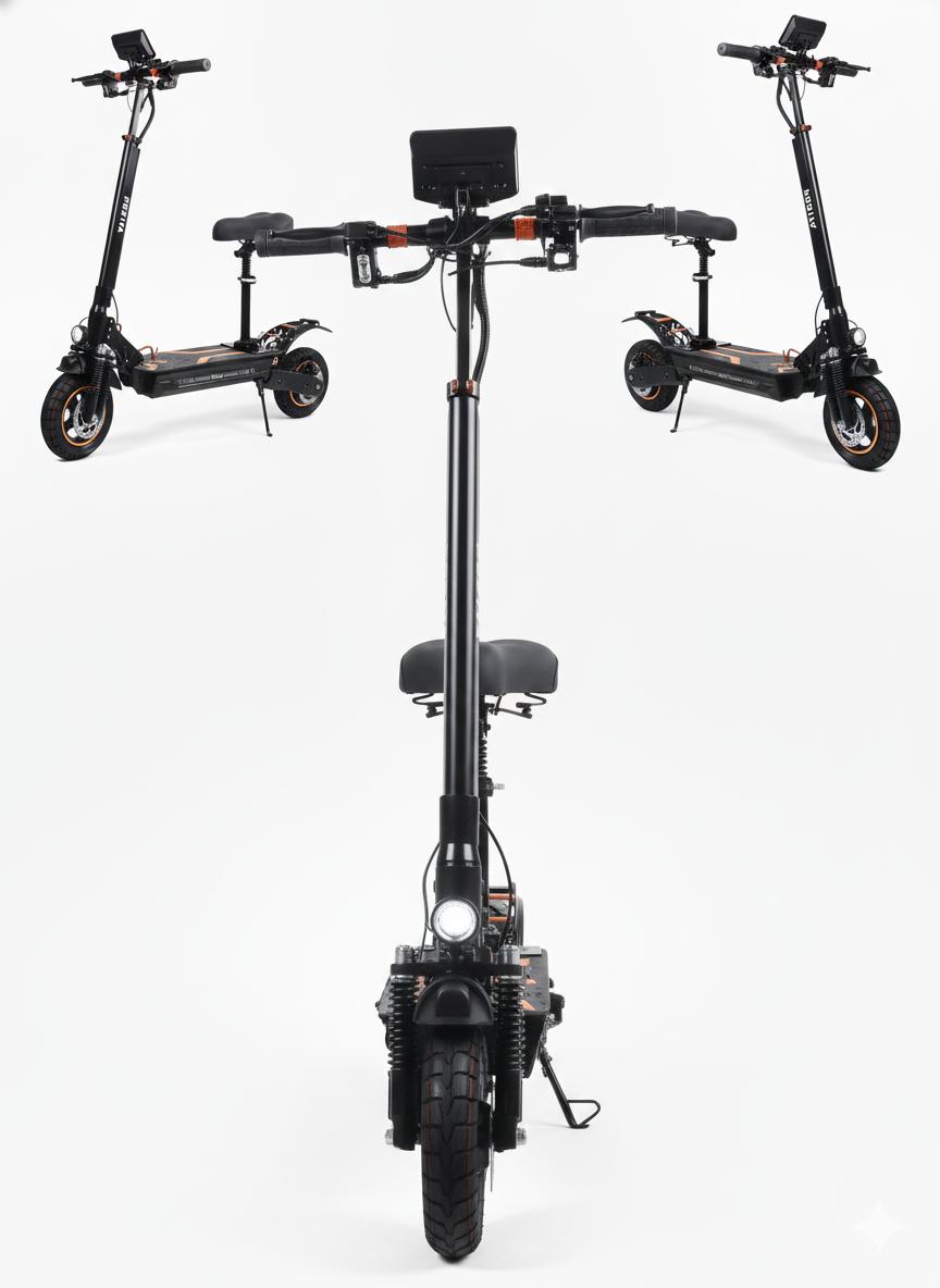 🔥 Big 2000W Electric Scooter - Built for Power & Performance