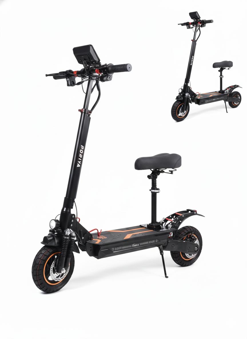 🔥 Big 2000W Electric Scooter - Built for Power & Performance